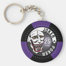Tisonnier Keychain de joker Porte-clé