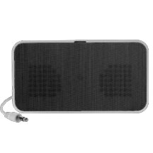 Titane noir haut-parleur notebook