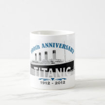 Titanic descendant l'anniversaire de 100 ans tasse