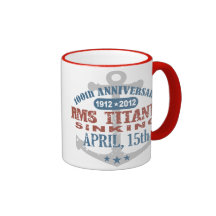 Titanic descendant l'anniversaire de 100 ans tasse