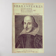 Titlepage de "M. William Shakespeares Posters