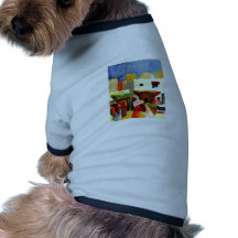 Toile 1914 du marché d'August_Macke - d'Algier Tee-shirt Pour Toutou