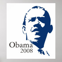 Toile d'affiche de Barack Obama