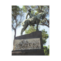 Toile enveloppée-- Conquérant Toile Tendue