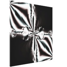 Toile enveloppée d'affaire de cravate noire impression sur toile