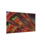 Toile enveloppée par bazar de nuit toiles tendues sur châssis