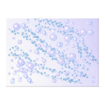 toile enveloppée par perle lilas toiles tendues sur châssis