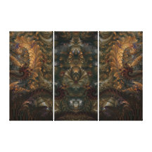 Toile enveloppée par tapisserie royale impressions sur toile