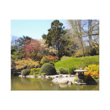 Toile japonaise de jardins botaniques de jardin toile tendue