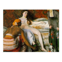 Toilette de La, Frederick Brazille Cartes Postales