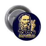 Tolstoy est mon bouton de Homeboy Pin's Avec Agrafe