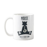 Tom a mangé la silhouette de Jerry tasses