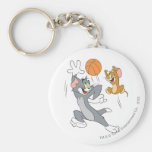 Tom et basket-ball 1 de Jerry Porte-clé