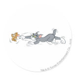 Tom et chasse de Jerry autocollants