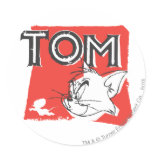 Tom et chat fou de Jerry autocollants