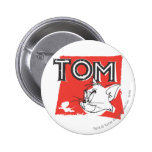 Tom et chat fou de Jerry badges publicitaires