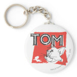 Tom et chat fou de Jerry porte-clés
