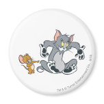 Tom et chat noir de patte de Jerry magnets