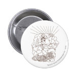 Tom et contour de Jerry badges publicitaires