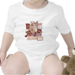 Tom et Jerry adaptés pour être attaché t-shirts