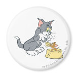 Tom et Jerry alimentent le chat magnets