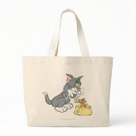 Tom et Jerry alimentent le chat sacs