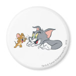 Tom et Jerry font des visages magnets
