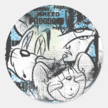 Tom et Jerry Grimey Autocollant