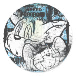 Tom et Jerry Grimey autocollants