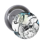 Tom et Jerry Grimey badges publicitaires