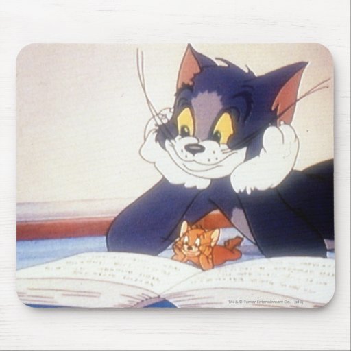 Tom et Jerry ont lu un livre Tapis De Souris