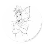 Tom et Jerry sur la tête autocollants