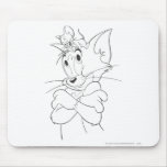 Tom et Jerry sur la tête tapis de souris