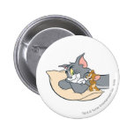 Tom et Jerry sur le coussin badges publicitaires