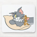 Tom et Jerry sur le coussin tapis de souris