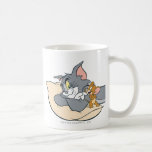Tom et Jerry sur le coussin tasses