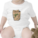 Tom et Jerry sur un divan bronzage t-shirts