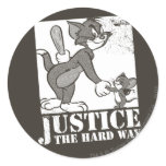 Tom et juge de Jerry la manière dure autocollants