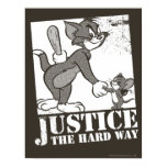 Tom et juge de Jerry la manière dure posters