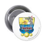 Tom et le football de Jerry (le football) 5 badges publicitaires