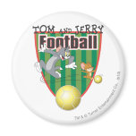 Tom et le football de Jerry (le football) 6 magnets