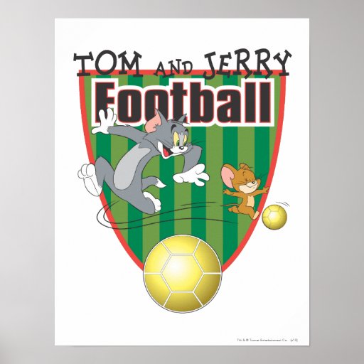 Tom et le football de Jerry (le football) 6 Affiche