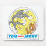 Tom et le football de Jerry (le football) 8 Tapis De Souris