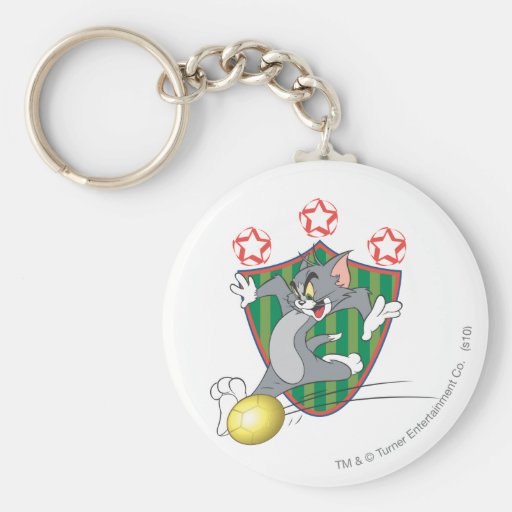 Tom et le football de Jerry (le football) 9 Porte-clefs
