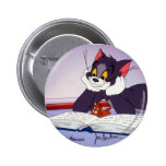Tom et livre de lecture de Jerry dédicacé badges publicitaires