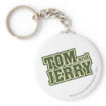 Tom et logo 3 de Jerry porte-clés
