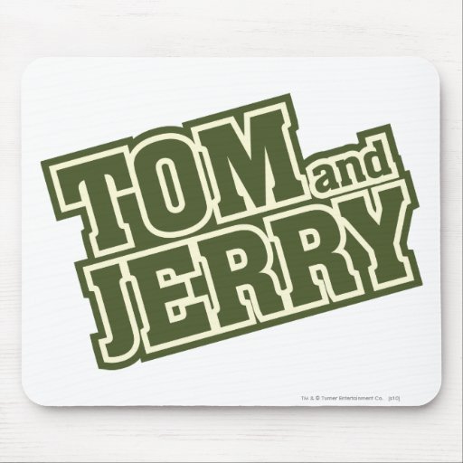 Tom et logo 3 de Jerry Tapis De Souris