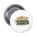 Tom et logo de chasse de Jerry badges publicitaires