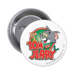 Tom et logo de classique de Jerry badges publicitaires