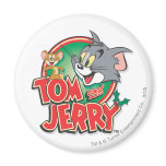 Tom et logo de classique de Jerry magnets